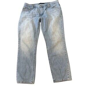 Levi’s Boyfriend Jeans Womens Size 12 Light Wash Relaxed Mid Rise Casual Denim